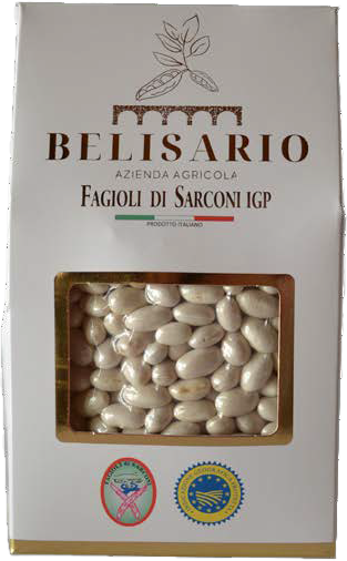 FASULI RISI ( Bianco Rampicante ) - Fagioli IGP di SARCONI - 500 gr.