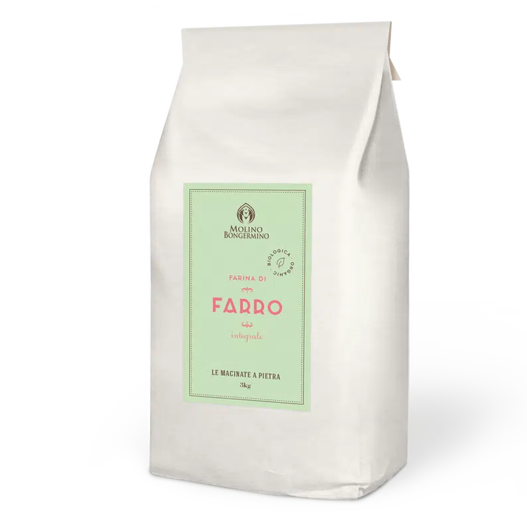 Farina di Farro Integrale BIO - 3 Kg.