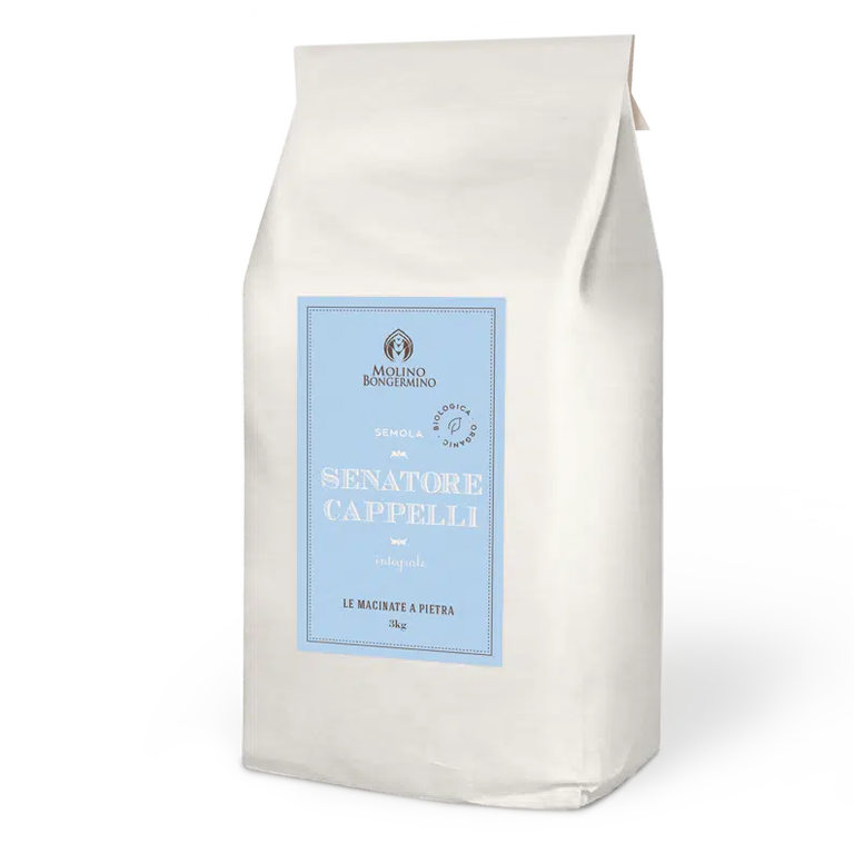 Semola Integrale di grano duro Senatore Cappelli BIO - 3 Kg