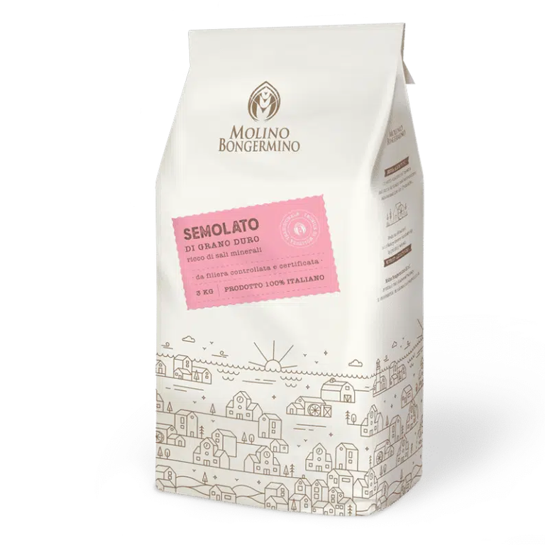 Farina Semolato di grano duro - 3 Kg.