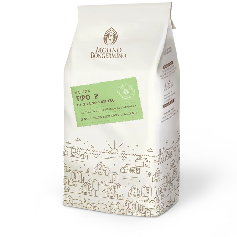 Soft wheat flour type 2 - 3 Kg.