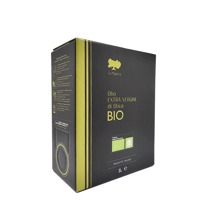 Olio Extravergine di oliva BIO - 3 LT. Bag in Box