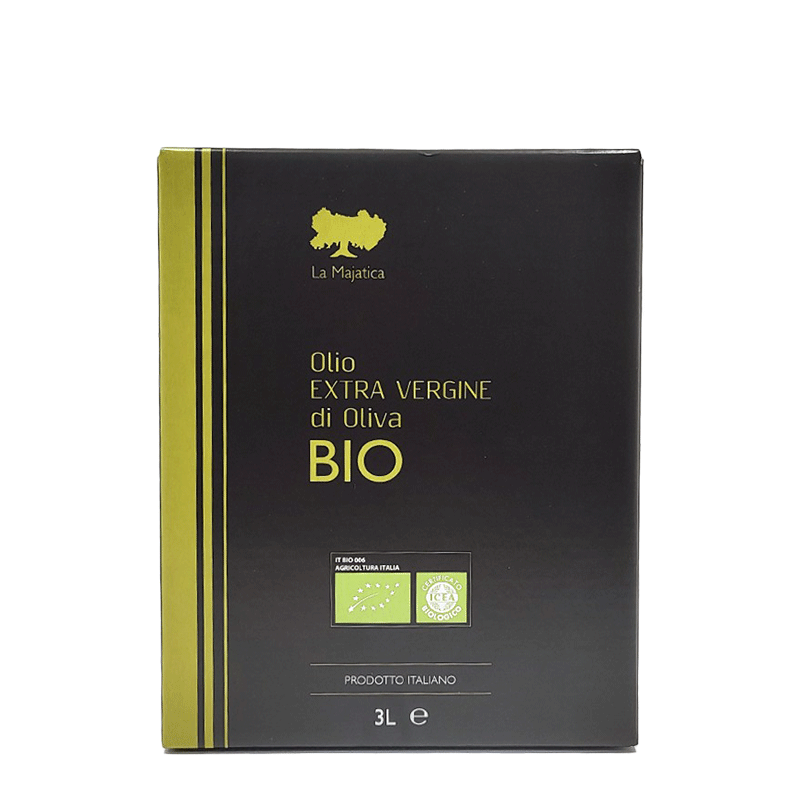Olio Extravergine di oliva BIO - 3 LT. Bag in Box