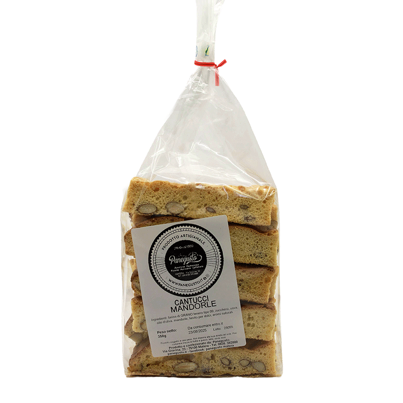 Cantucci alle Mandorle - Prodotto artigianale - 350 gr.
