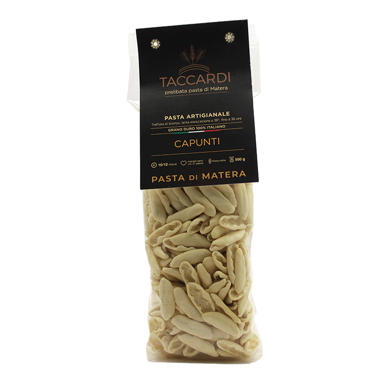 Capunti di Semola di grano Duro - Pasta artigianale - 500 gr.