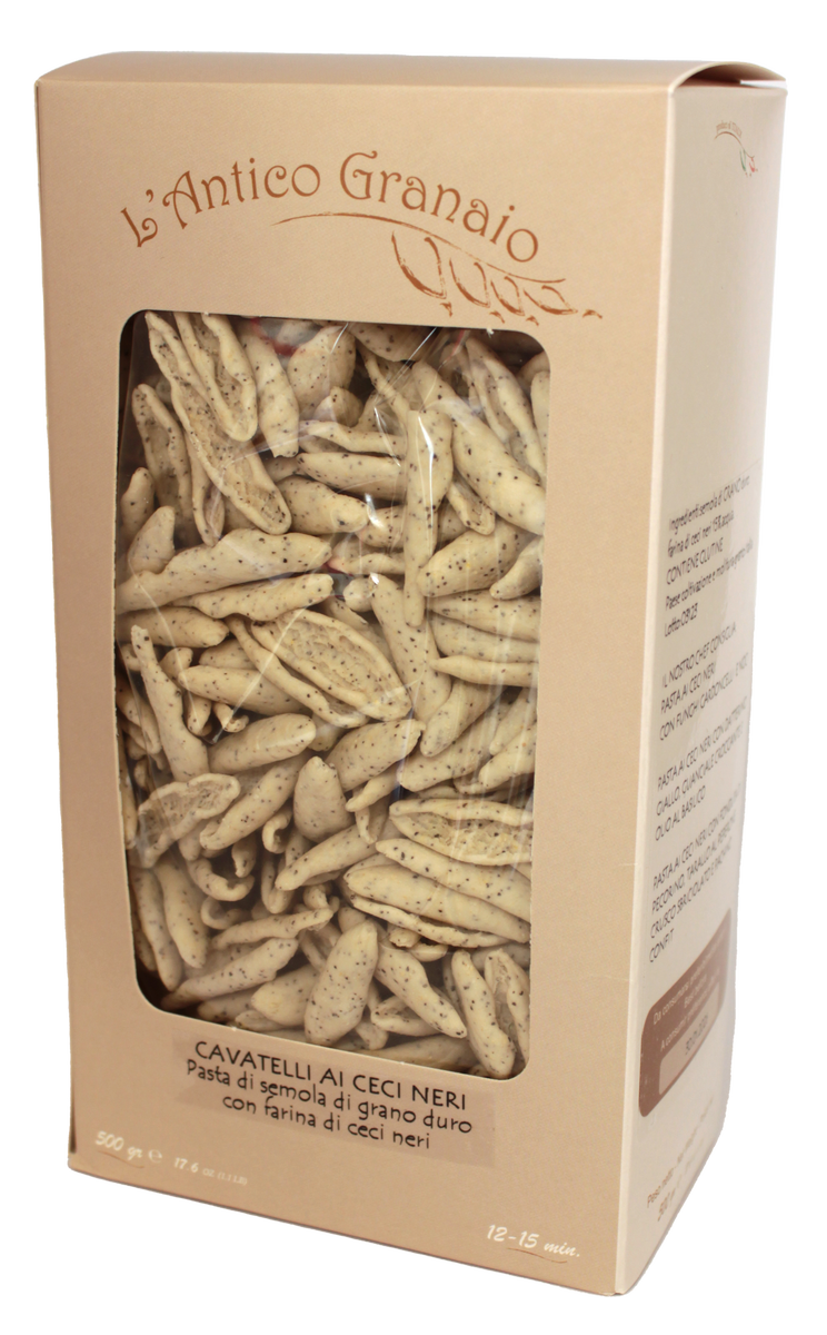 Cavatelli ai Ceci neri - 500 gr.