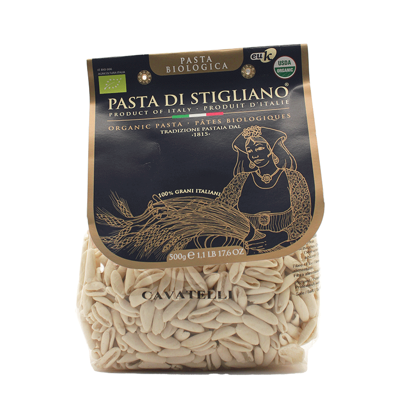 Cavatelli Pasta ORGANIC - 500 gr.
