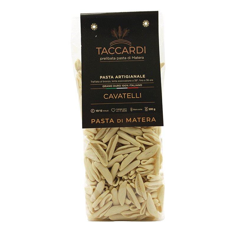 Cavatello Materano di Semola di grano Duro - Pasta artigianale - 500 gr.