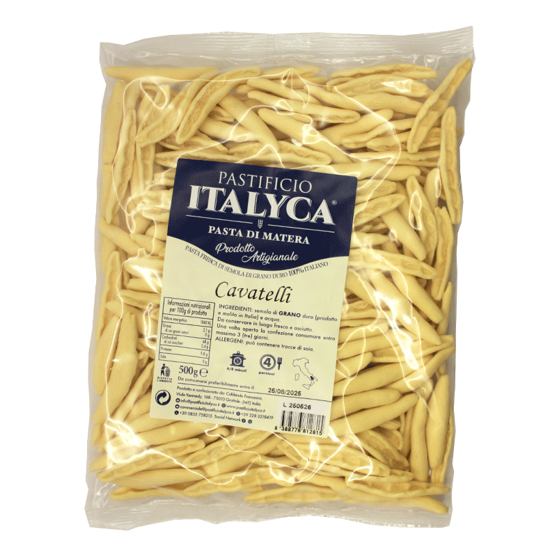 Cavatelli BIO - Pasta Fresca - 500 gr.