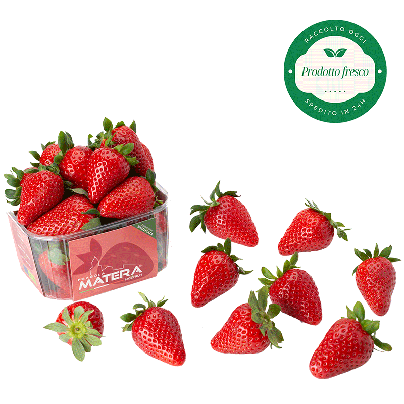 Fragole Matera®. - cestino da 400 gr.