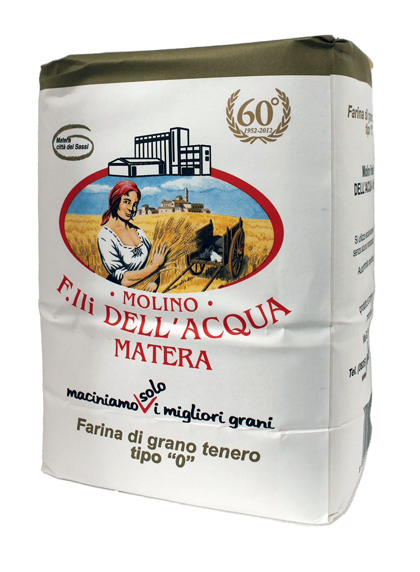Farina di grano tenero Tipo "0" - Kg. 5