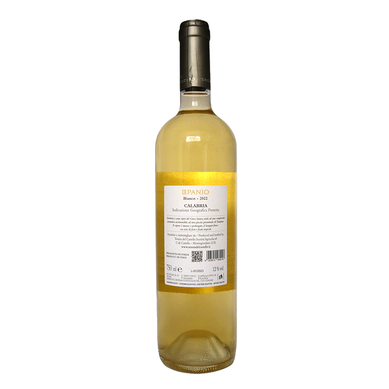LEPANIO 2022 - Greco 90%, traminer 10%