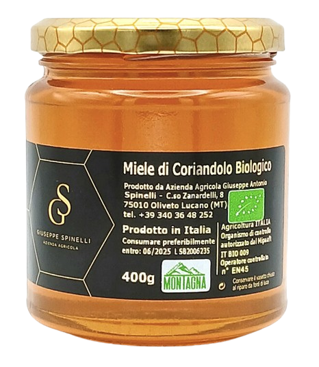 Miele BIO di Coriandolo - 400 gr