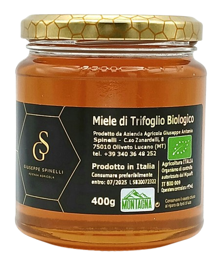 Miele di Trifoglio Biologico - 400 gr