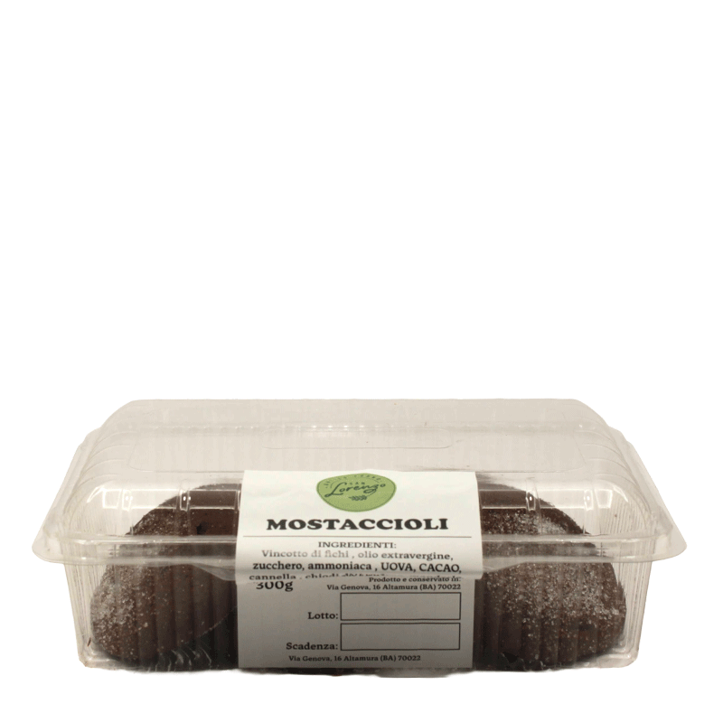 Mostaccioli al Vincotto di Fichi - 300 gr.