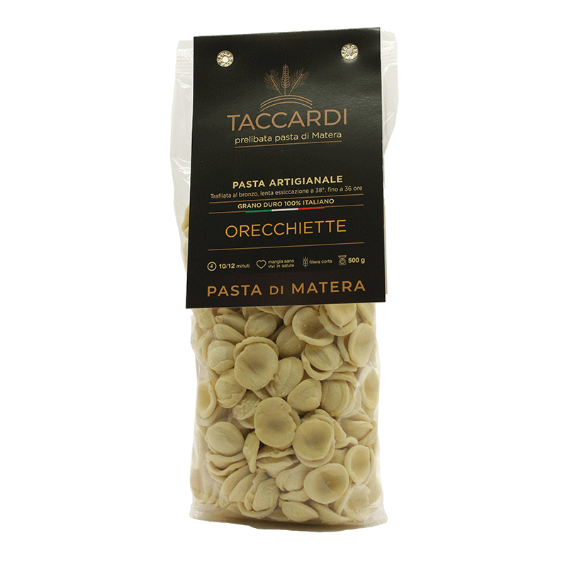 Orecchiette di Semola di grano Duro - Pasta artigianale - 500 gr.