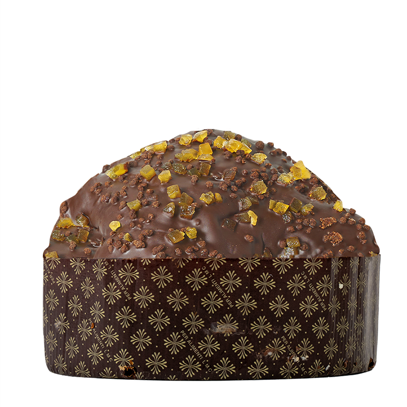 Panettone artigianale al Cioccolato di Modica IGP e Pere Fondente - 1000 gr.
