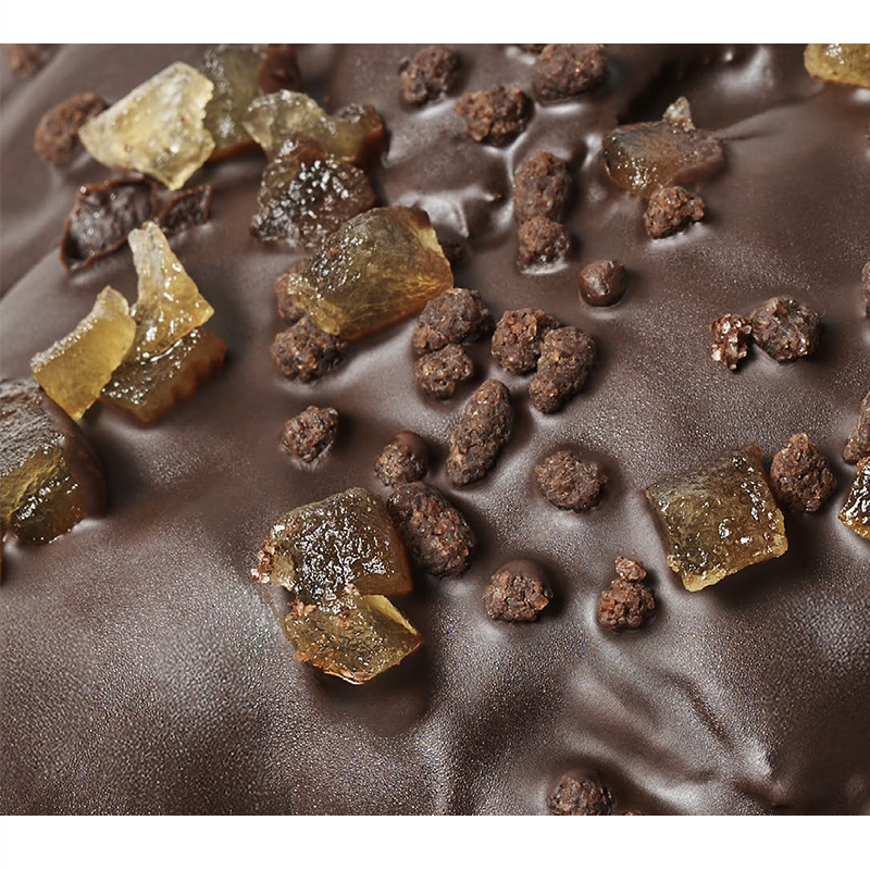 Panettone artigianale al Cioccolato di Modica IGP e Pere Fondente - 1000 gr.