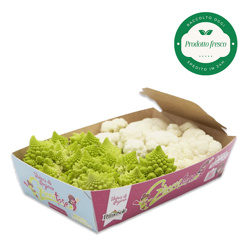 Rosette Mix di Cavolfiore - 500 gr.