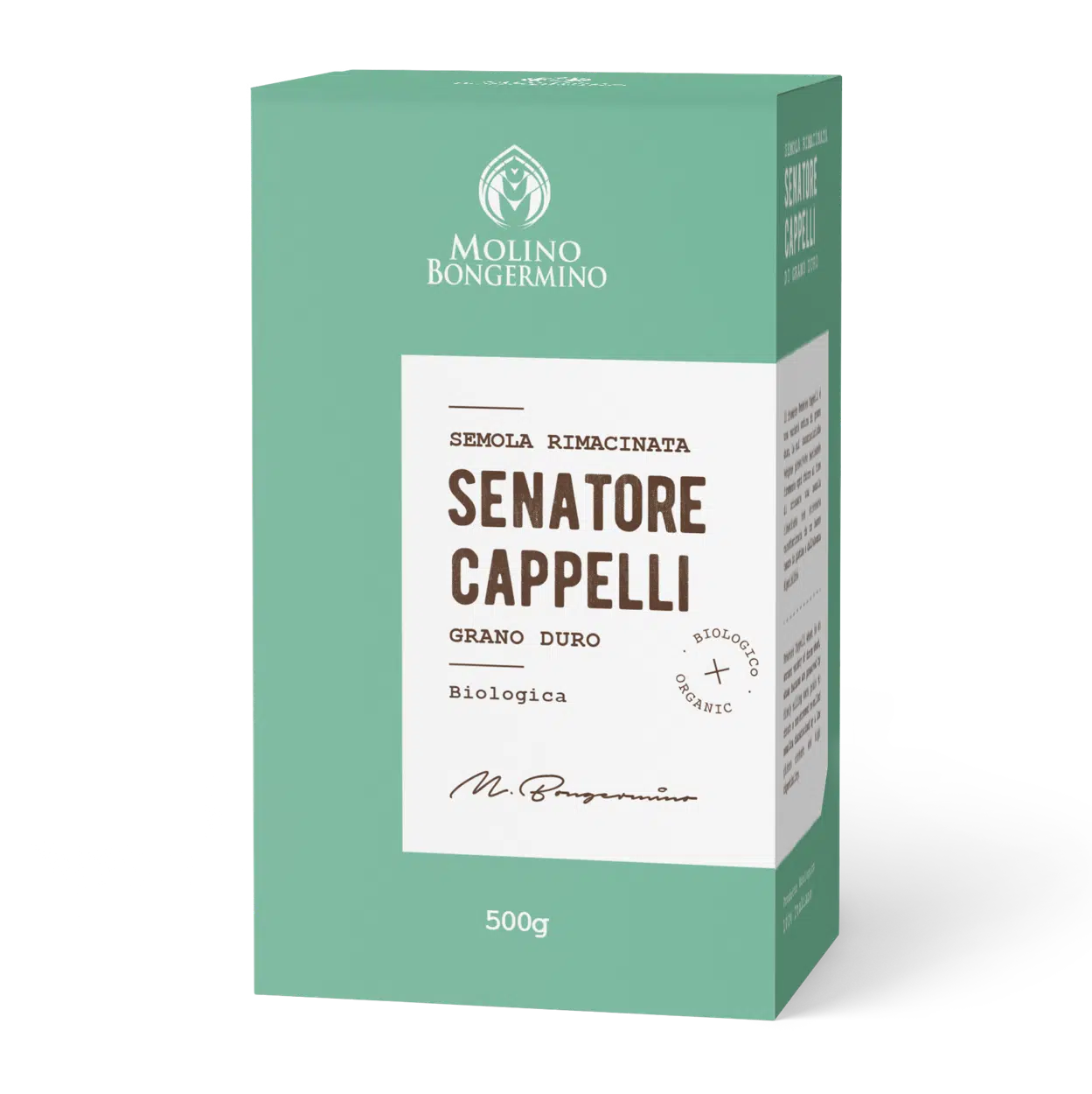 Semola rimacinata di grano duro Senatore Cappelli BIO - 500 gr.
