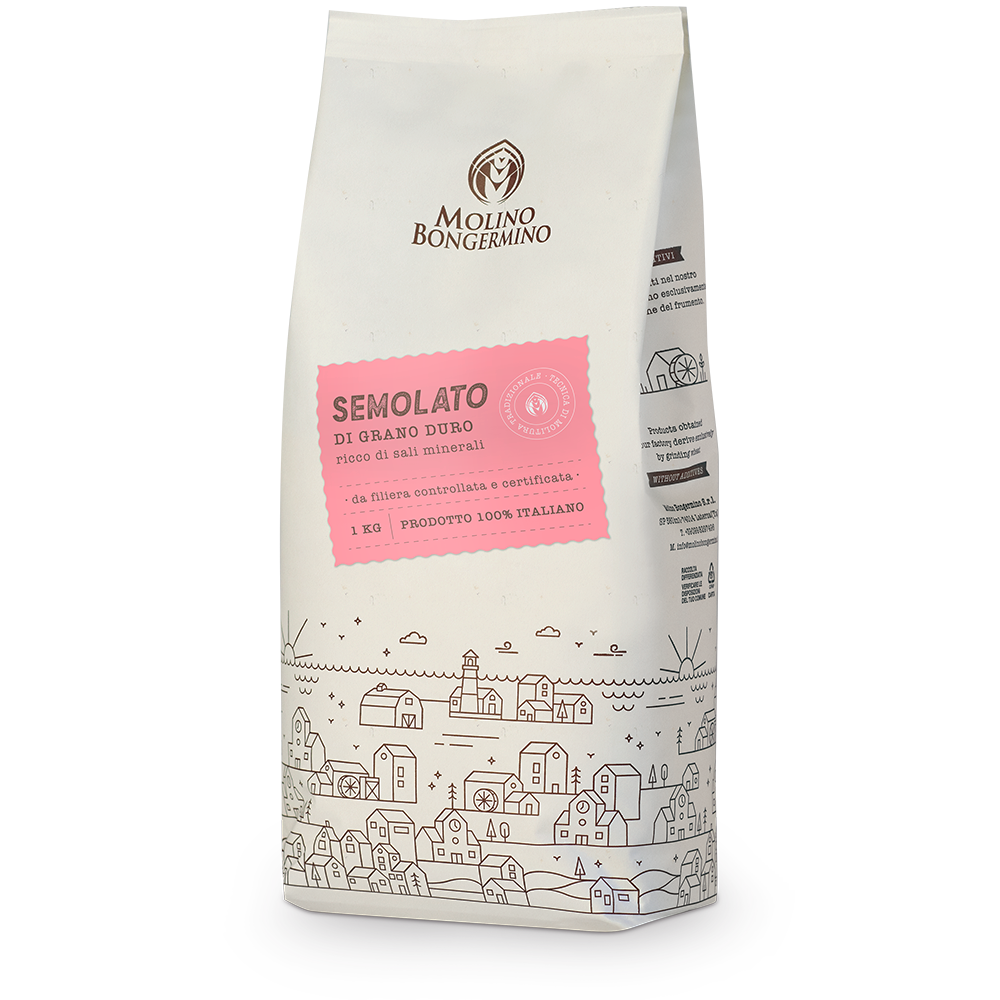 Farina Semolato di grano duro - 1 Kg.