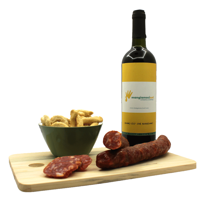 Salsiccia stagionata Piccante - 240 / 290 gr.
