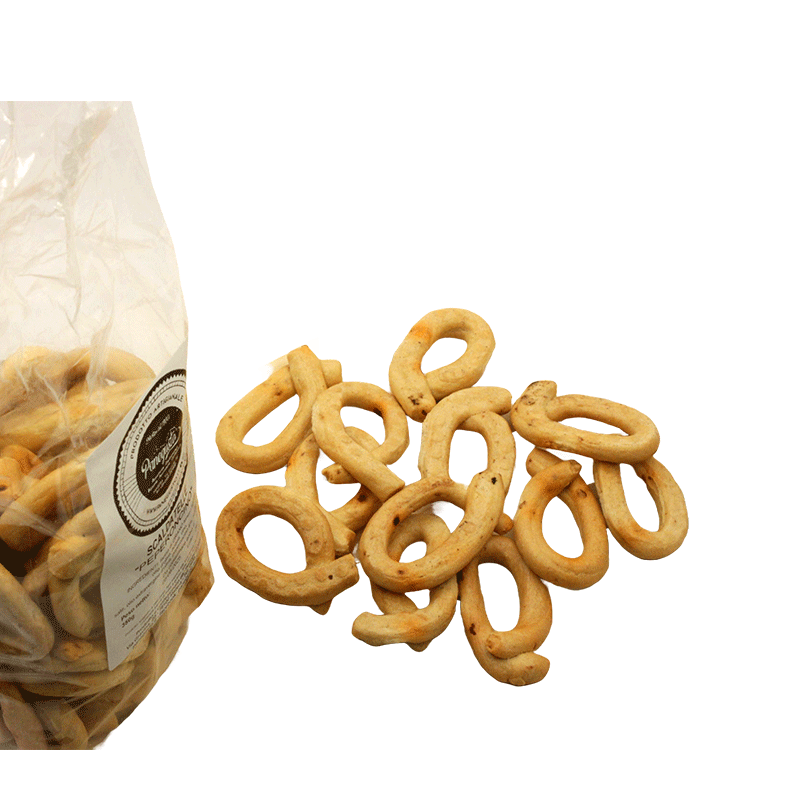 Scaldatelle al Peperoncino - Prodotto artigianale - 350 gr.