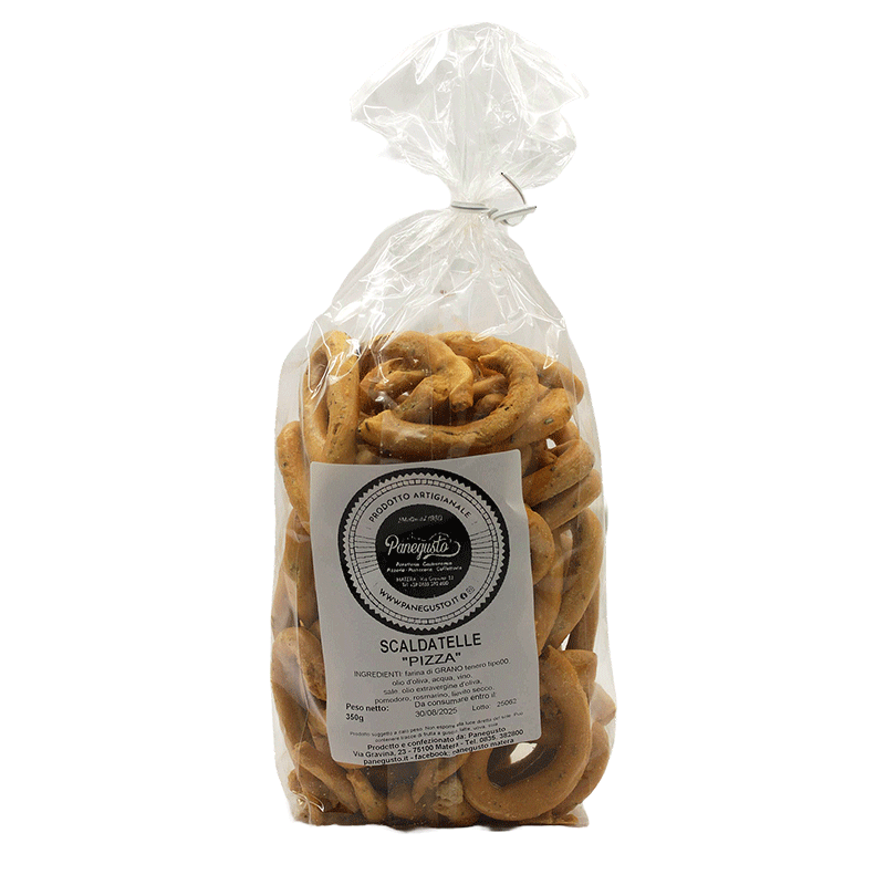 Scaldatelle alla Pizza - Prodotto artigianale - 350 gr.