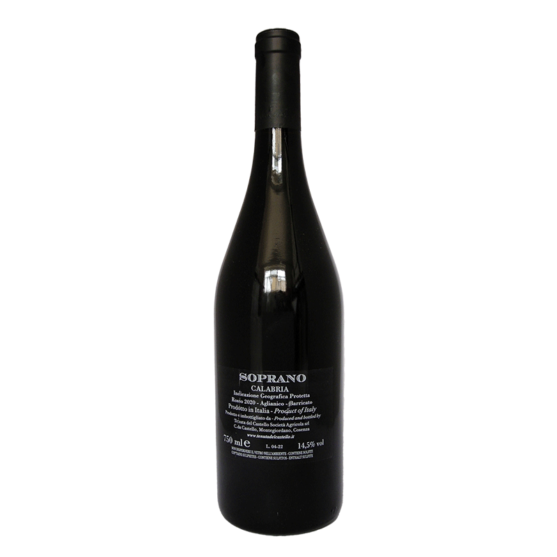 SOPRANO DELLO IONIO 2020 - Aglianico 100%