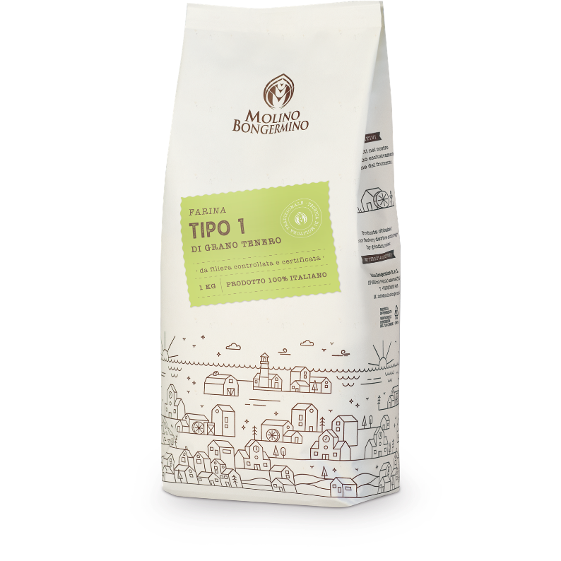 Farina di grano tenero tipo 1 - 1 Kg.