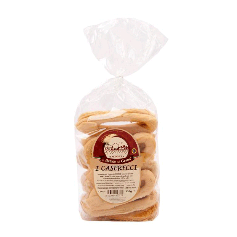 Taralli Casarecci Pugliesi - Calzone - 300 gr.