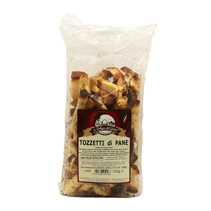 Tozzetti di Pane condito - 200 gr.