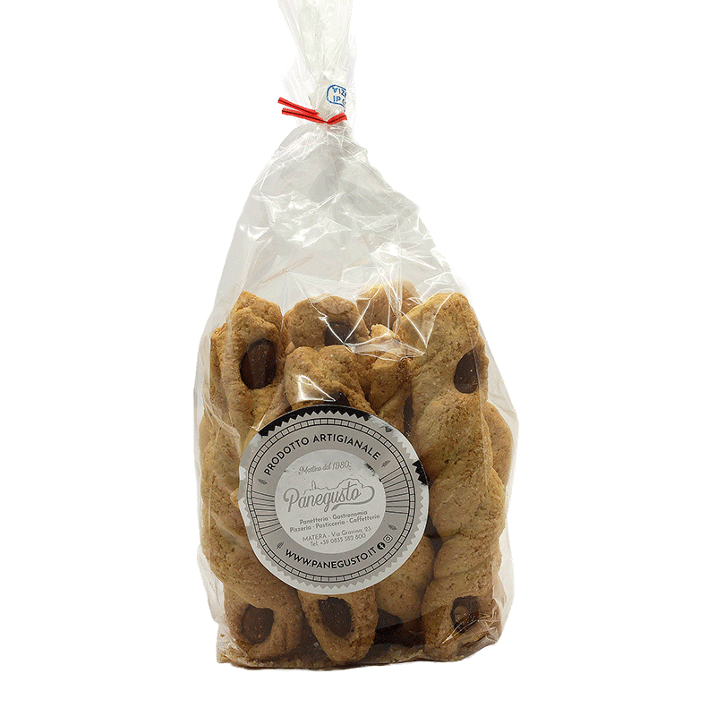 Treccine con Mandorle - Prodotto artigianale - 300 gr.