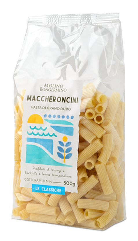 Maccheroncini rigati - 500 gr.