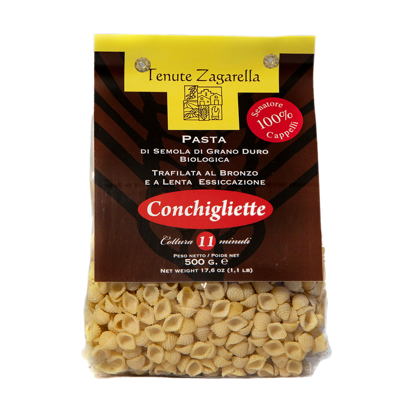 Conchigliette - BIO Durum wheat pasta Senatore Cappelli