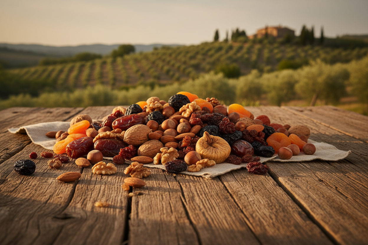Frutta secca naturale e artigianale