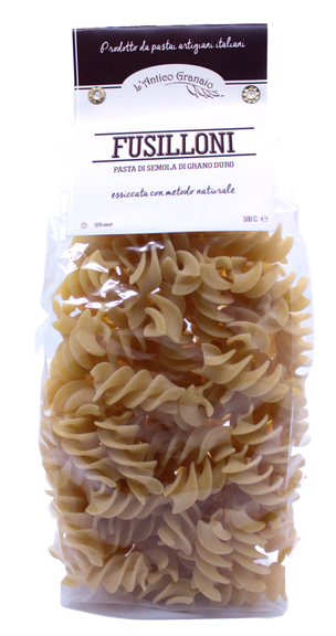 Durum wheat semolina Fusilloni - 500 gr.