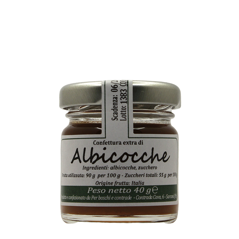 Confettura extra di Albicocche - 40 gr.