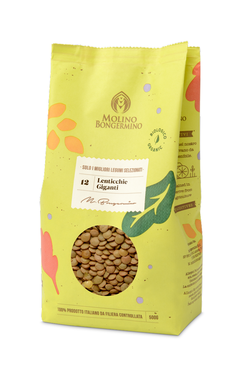 Organic Giant Lentils - 500 gr.