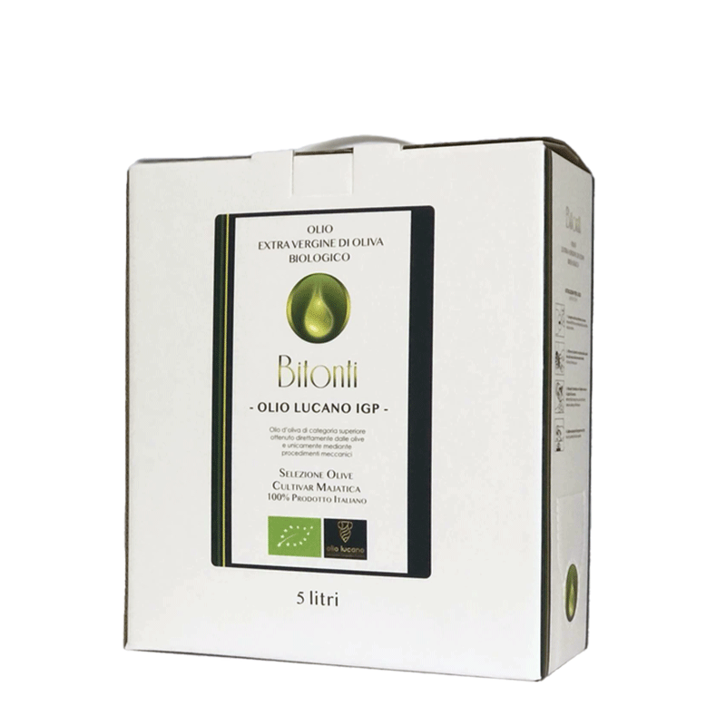 Olio Extra Vergine di oliva Biologico - Bag in Box 5 LT - Campagna 2025