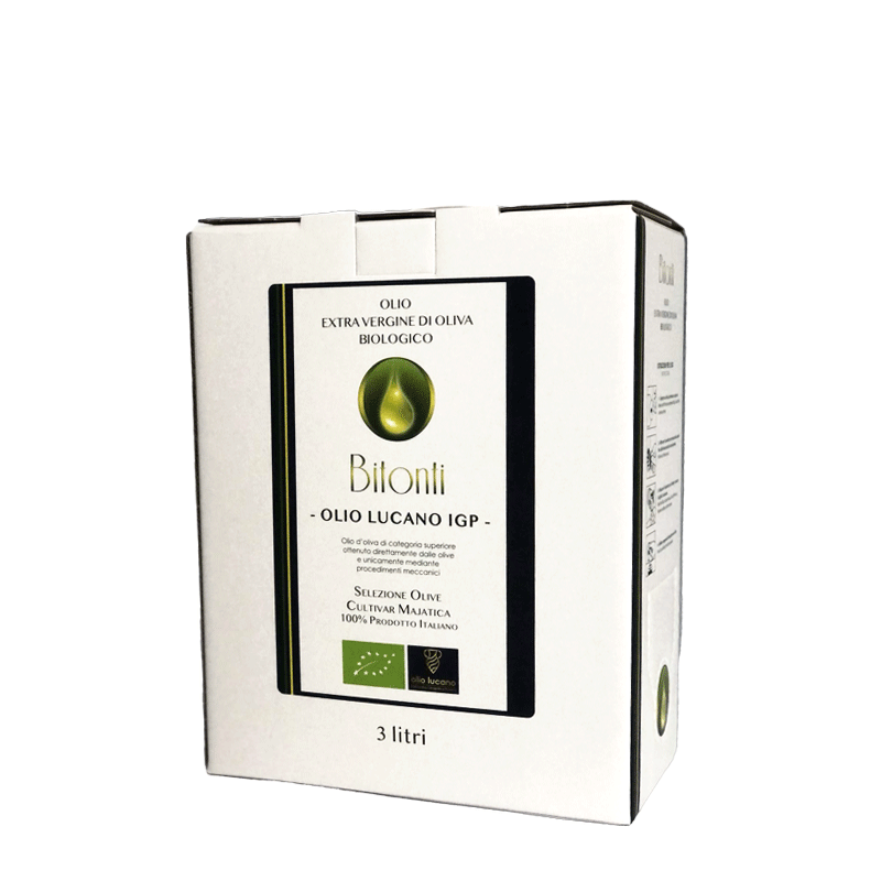 Olio Extra Vergine di oliva Biologico - Bag in Box 3 LT - Campagna 2025