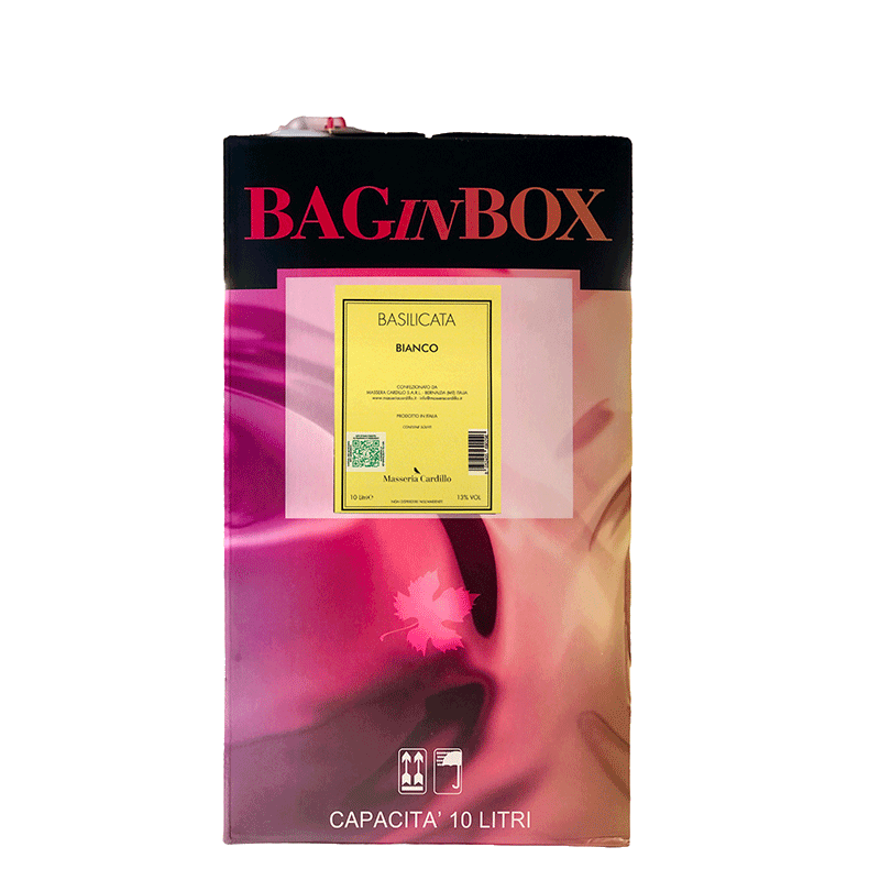 Vino Bianco sfuso - Bag In Box 10 LT.