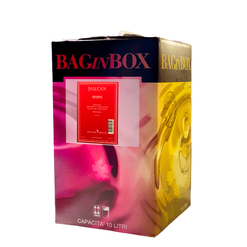 Vino Rosato sfuso - Bag In Box 10 LT.