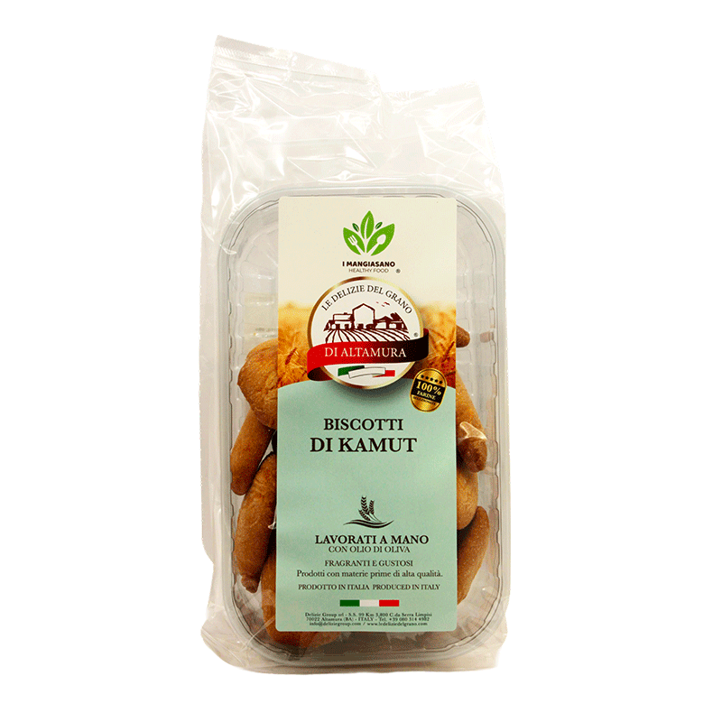 I Mangiasano - Biscotti di Kamut  - 200 gr.