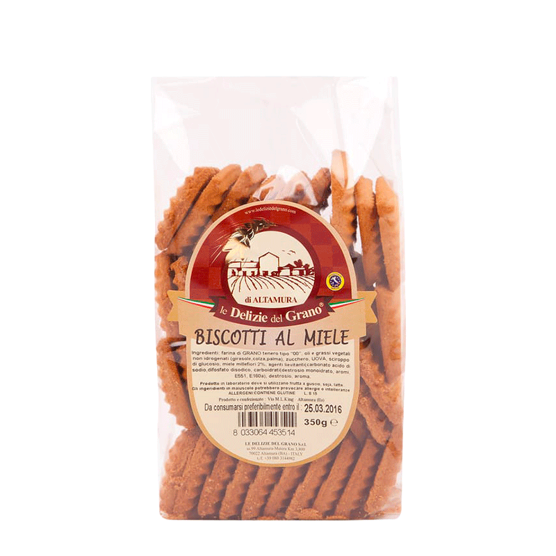 Biscotti al Miele - 350 gr.