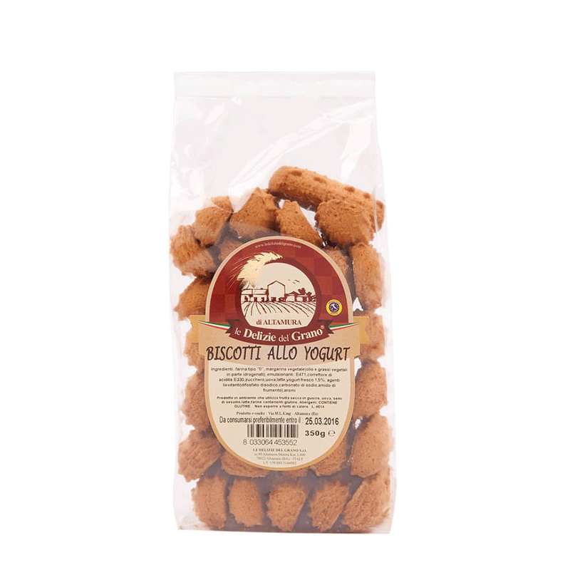 Biscotti allo Yogurt - 350 gr.