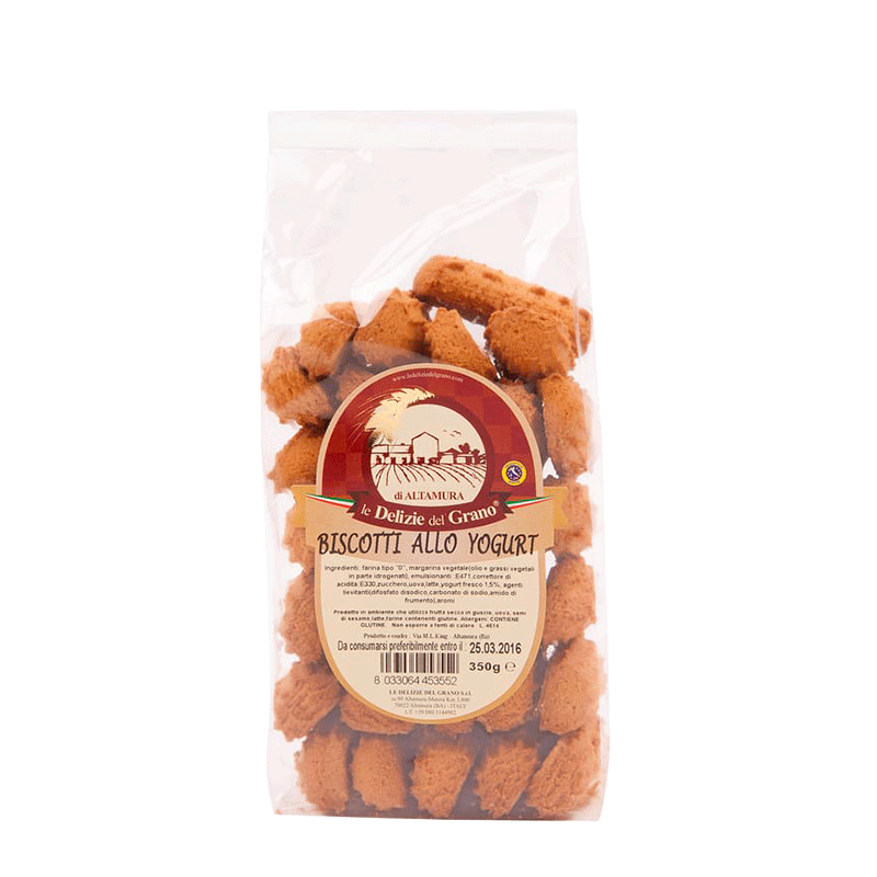 Biscotti allo Yogurt - 350 gr.