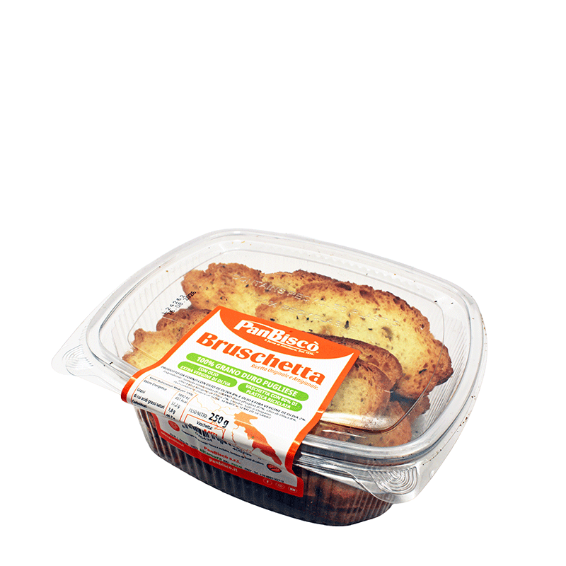 Bruschetta di Semola di Grano Duro con Olio EVO - 250 gr.