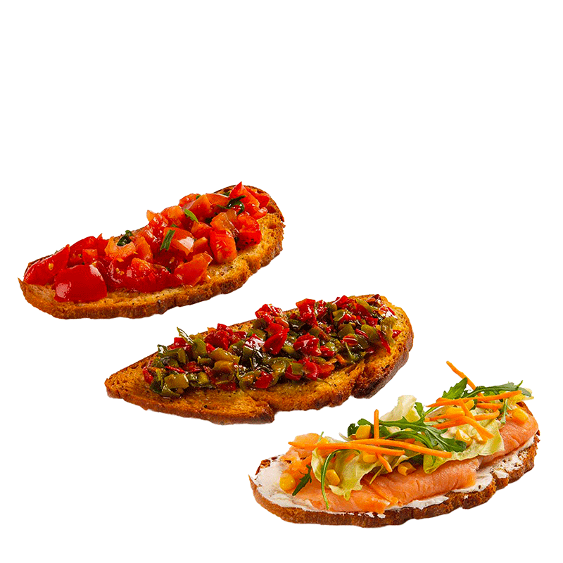 Bruschetta di Semola di Grano Duro con Olio EVO - 250 gr.