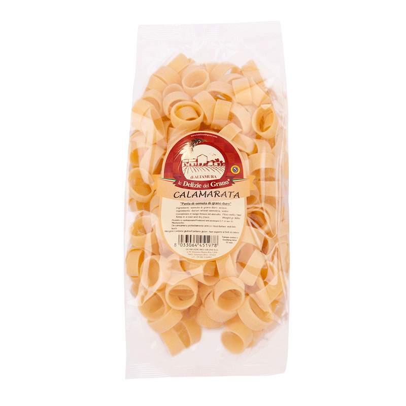 Calamarata  - Trafilata al bronzo - 500 gr.